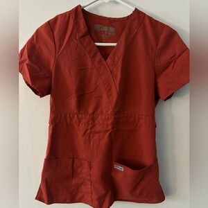 Greys Anatomy XS scrub top